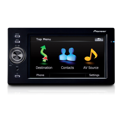 Pioneer AVICF500BT - CD-VM1 Optional Microphone User manual