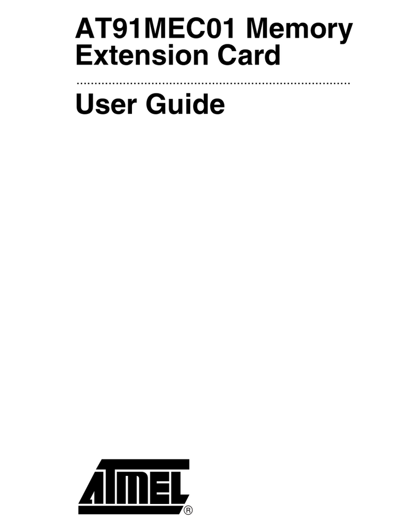 Atmel AT91MEC01 User manual