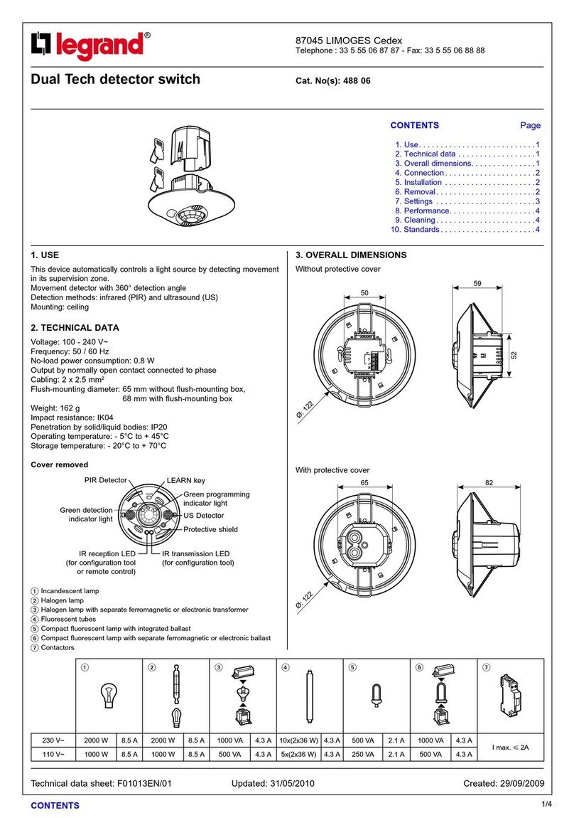 LEGRAND 488 06 manual