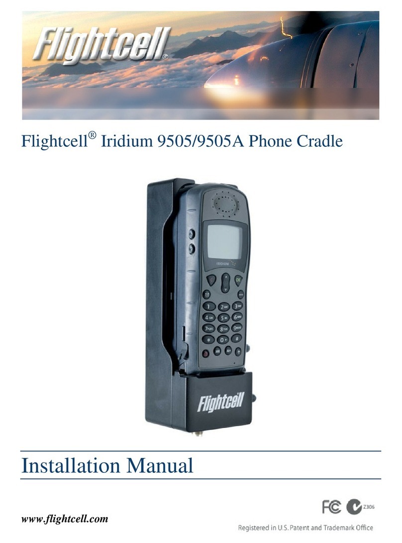Flightcell 9505 installation manual