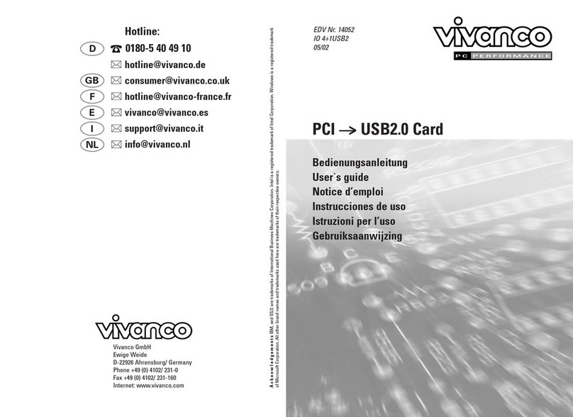 Vivanco 14052 user guide