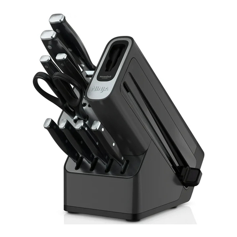 Ninja Foodi NeverDull Essential Knife System User manual