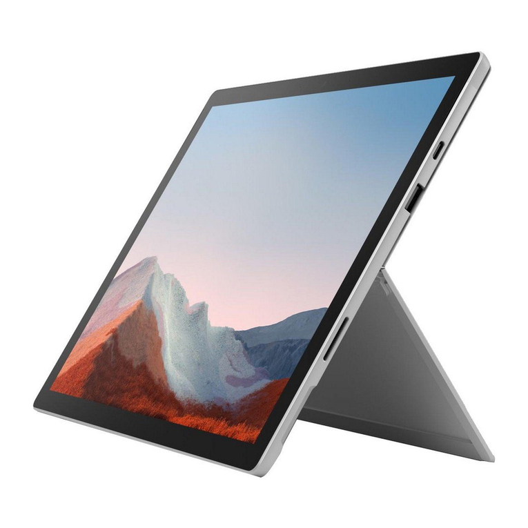 Microsoft Surface Pro 7+ User manual Microsoft Surface Pro 7+ User manual