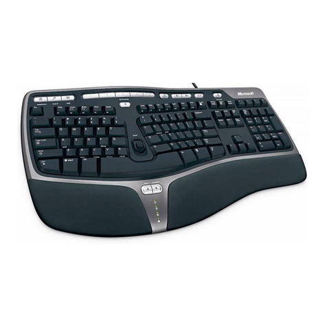 Microsoft 4000 - Natural Ergo Keyboard user manual