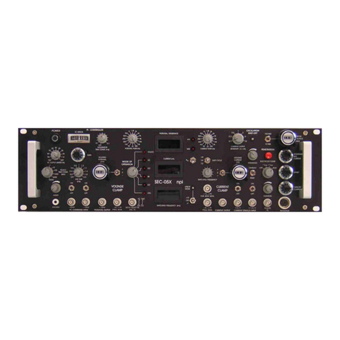 NPI SEC-05X Operating instructions and system description