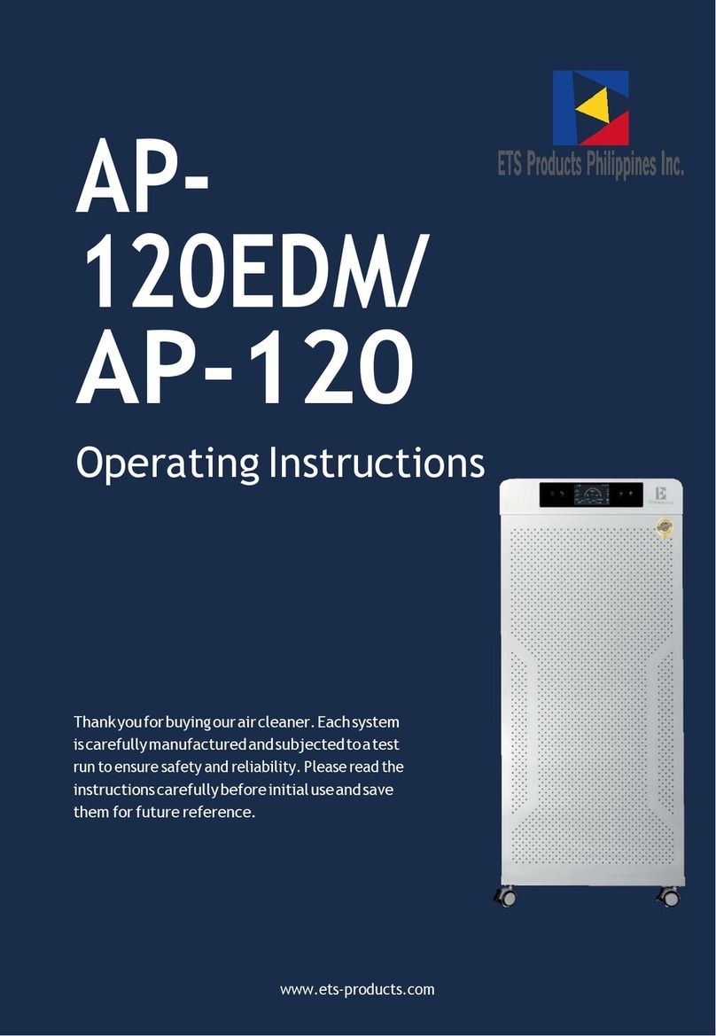 ETS AP-120EDM operating instructions