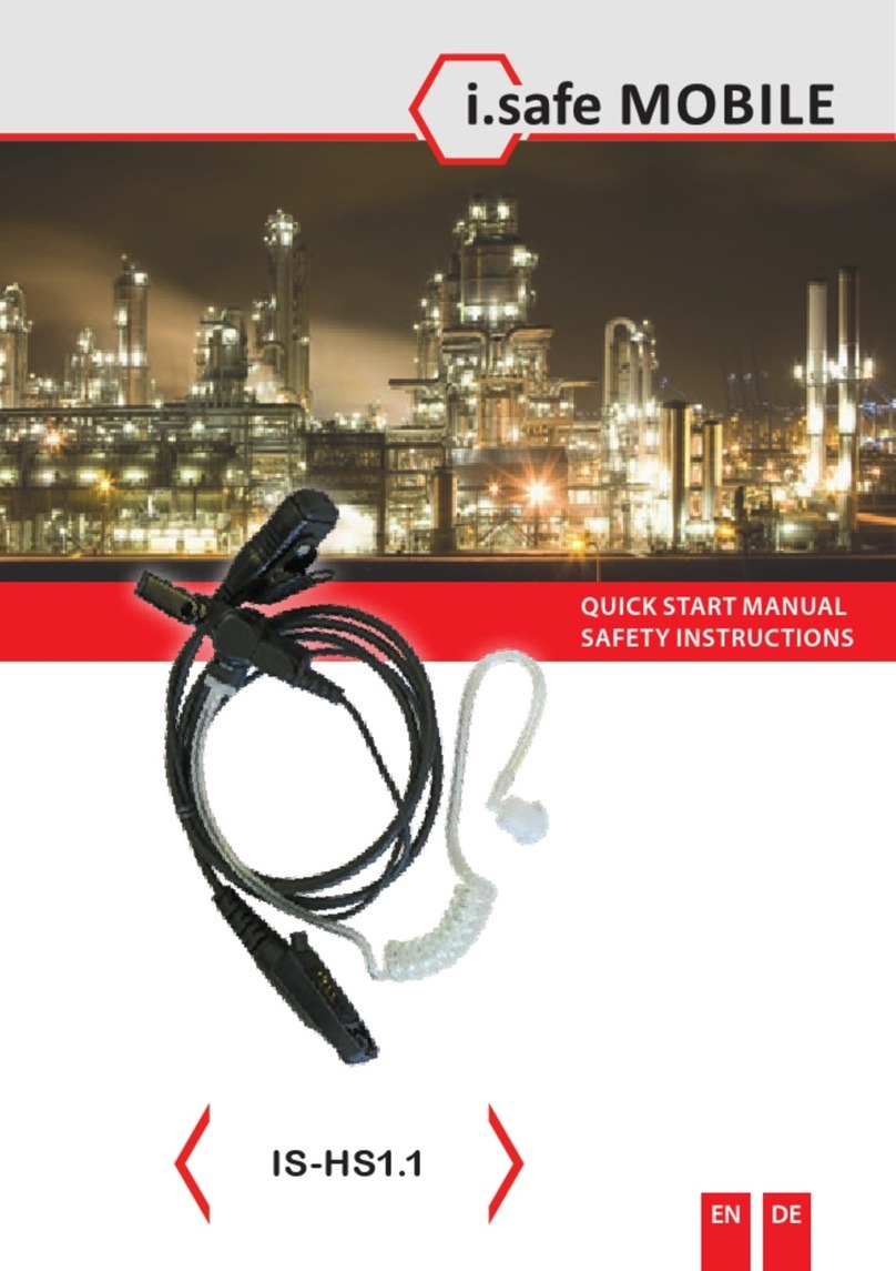 ISAFE MOBILE IS-HS1.1 Quick start manual