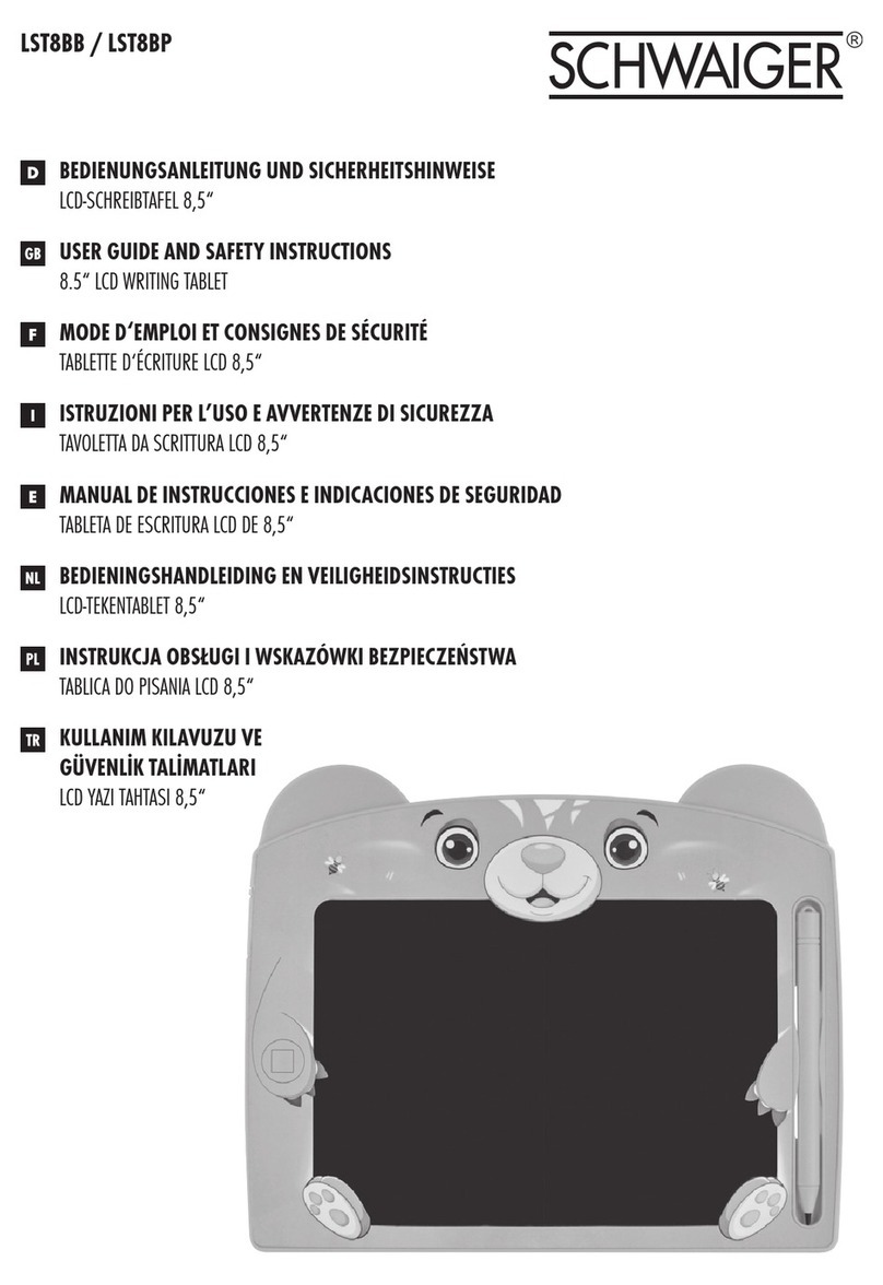 Schwaiger LST8BB USER GUIDE AND SAFETY INSTRUCTIONS