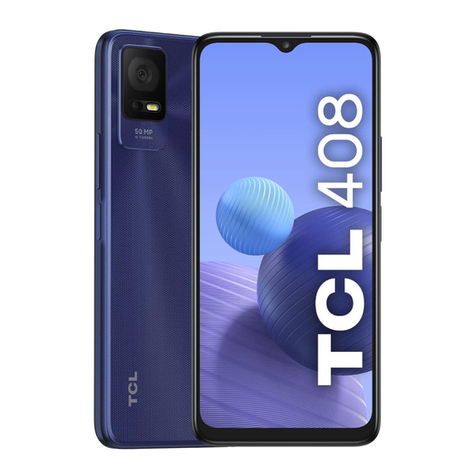 TCL 408 User manual