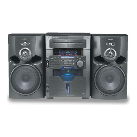 Sony MHC-MG110 - Mini Hi-fi Component System User manual