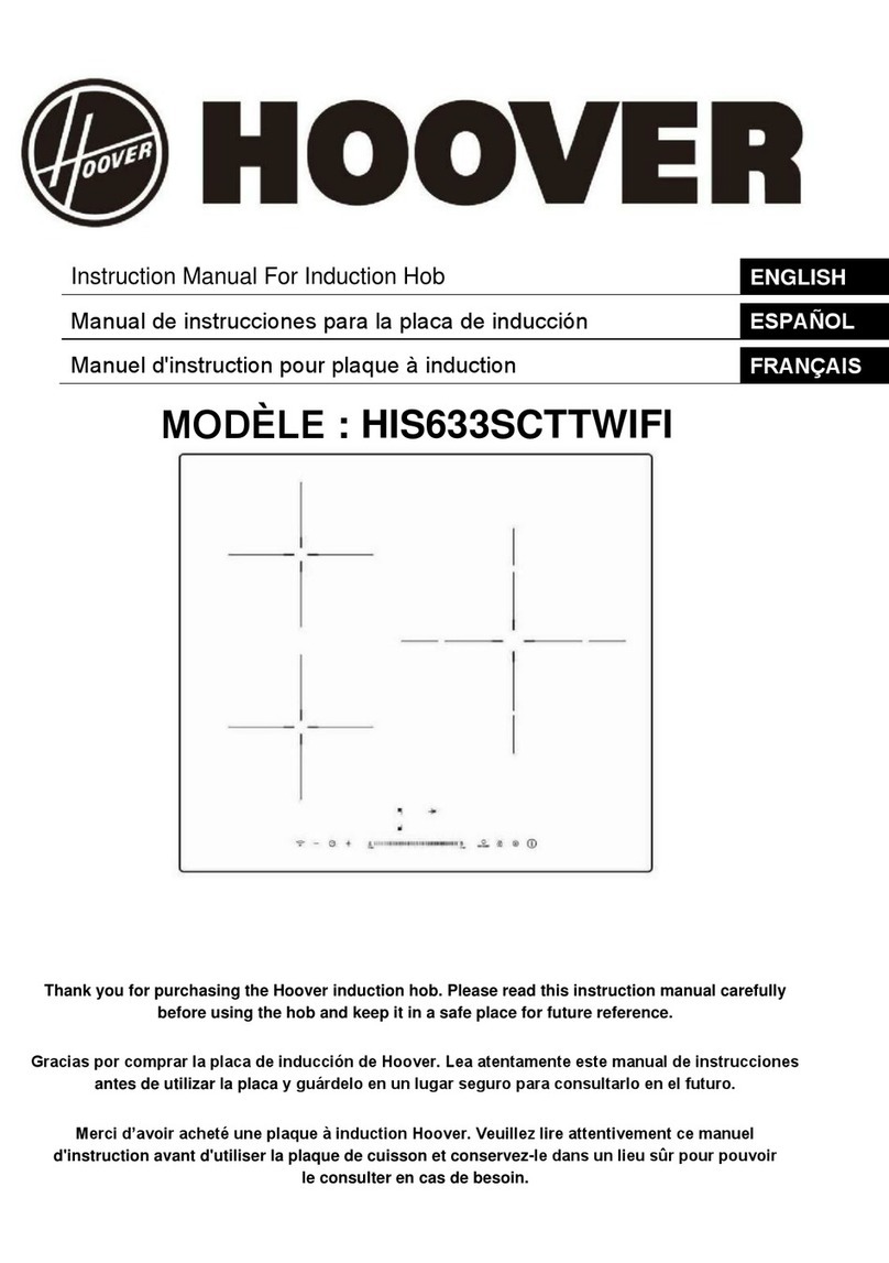 Hoover HIS633SCTTWIFI User manual