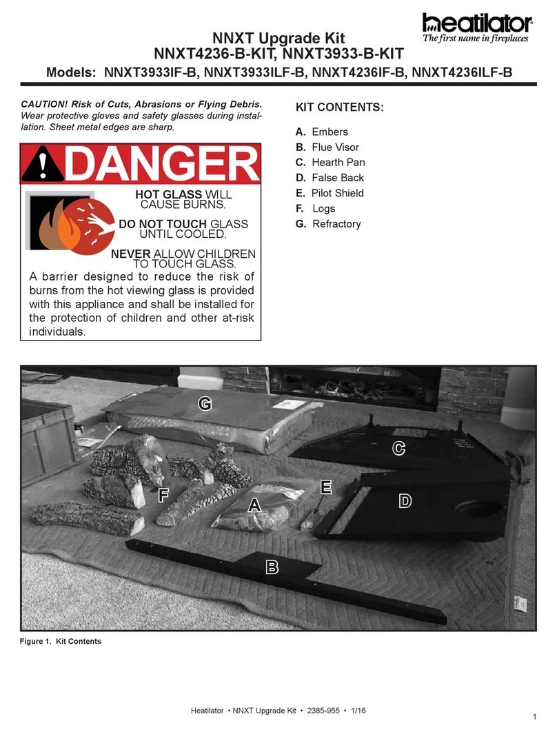 Heatilator NNXT4236-B-KIT manual Heatilator NNXT4236-B-KIT manual