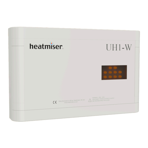 Heatmiser UH1-W Quick start guide Heatmiser UH1-W Quick start guide