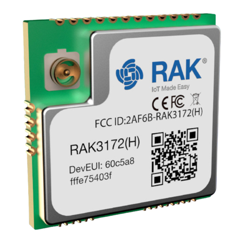 RAK RAK3172 User manual