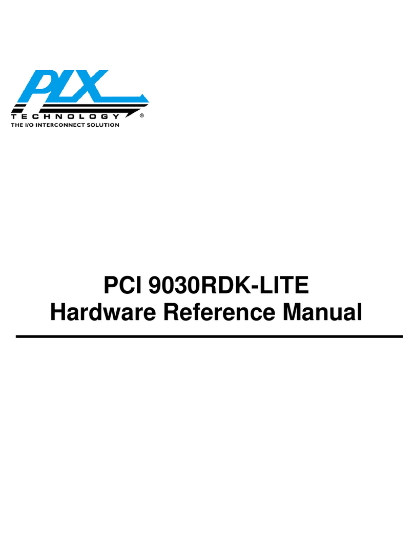 PLX Technology CompactPCI 9030RDK-LITE Quick user guide PLX Technology CompactPCI 9030RDK-LITE Quick user guide