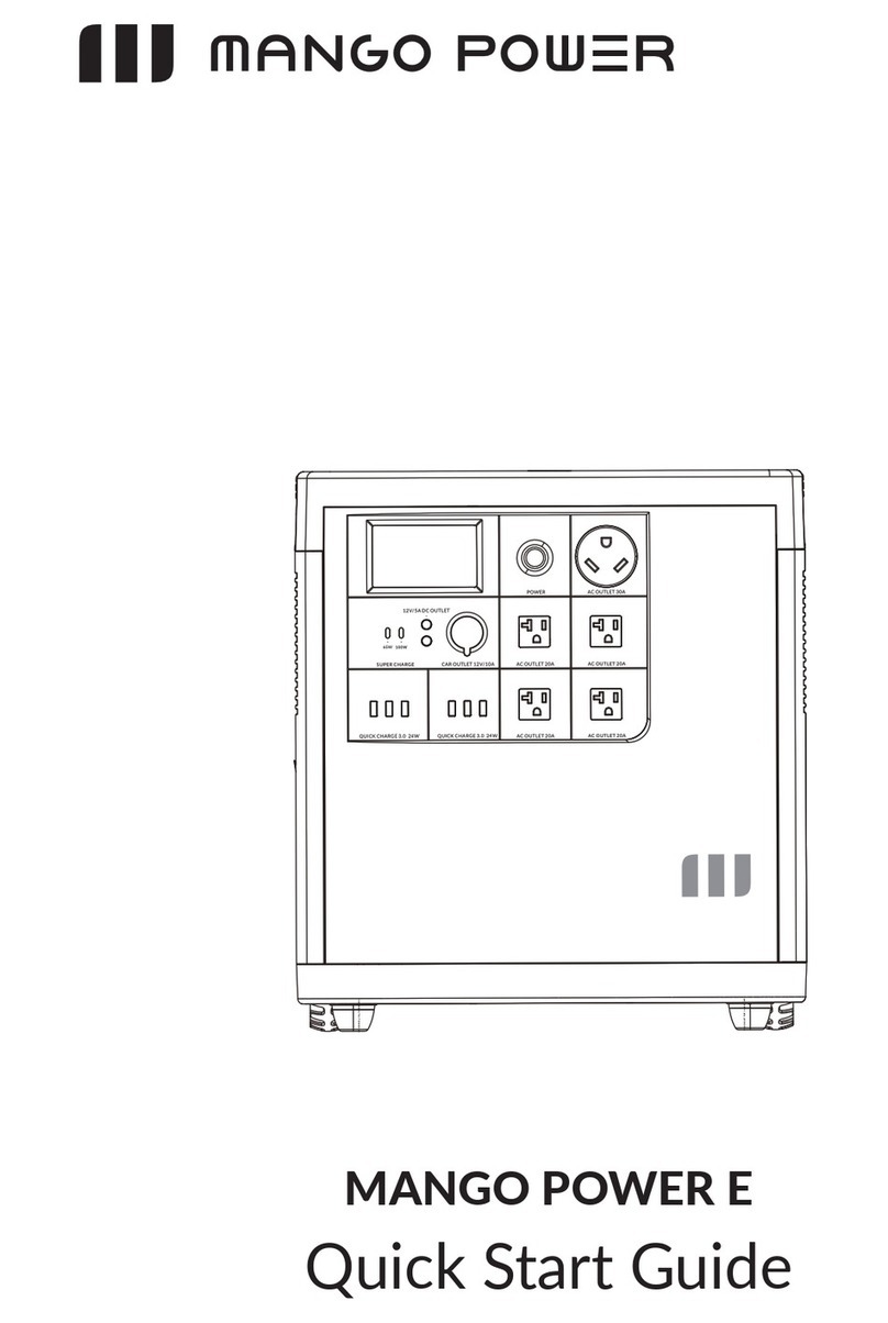 MANGO POWER E quick start guide