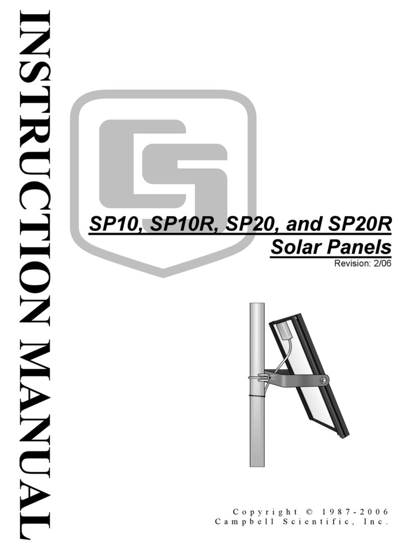 Campbell SP10 User manual