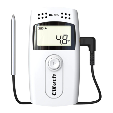 Elitech RC-4 Series quick start guide