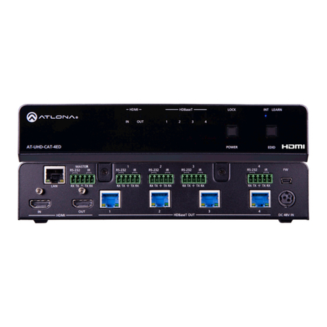 Panduit ATLONA AT-HDR-CAT-4EDLA User manual