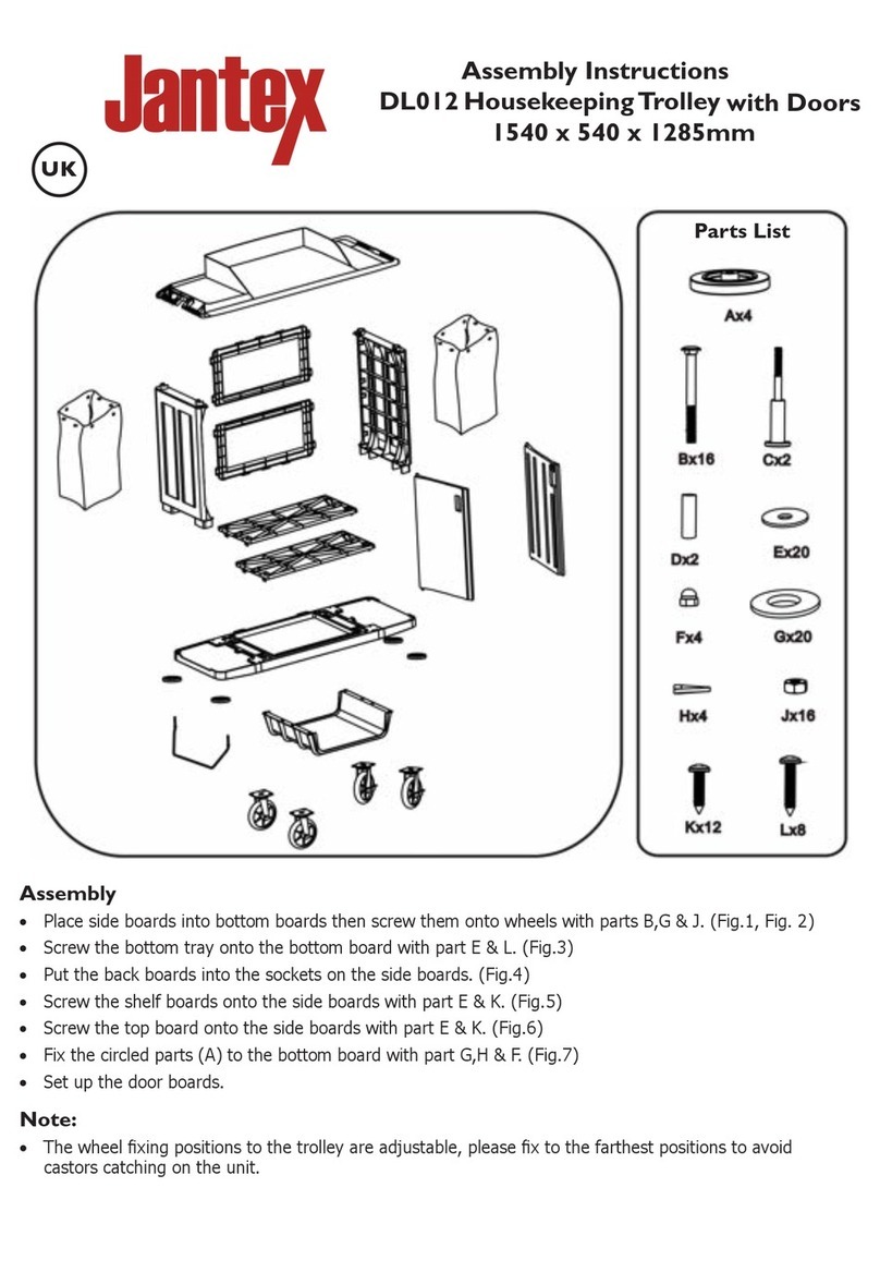 Jantex DL012 Assembly instructions