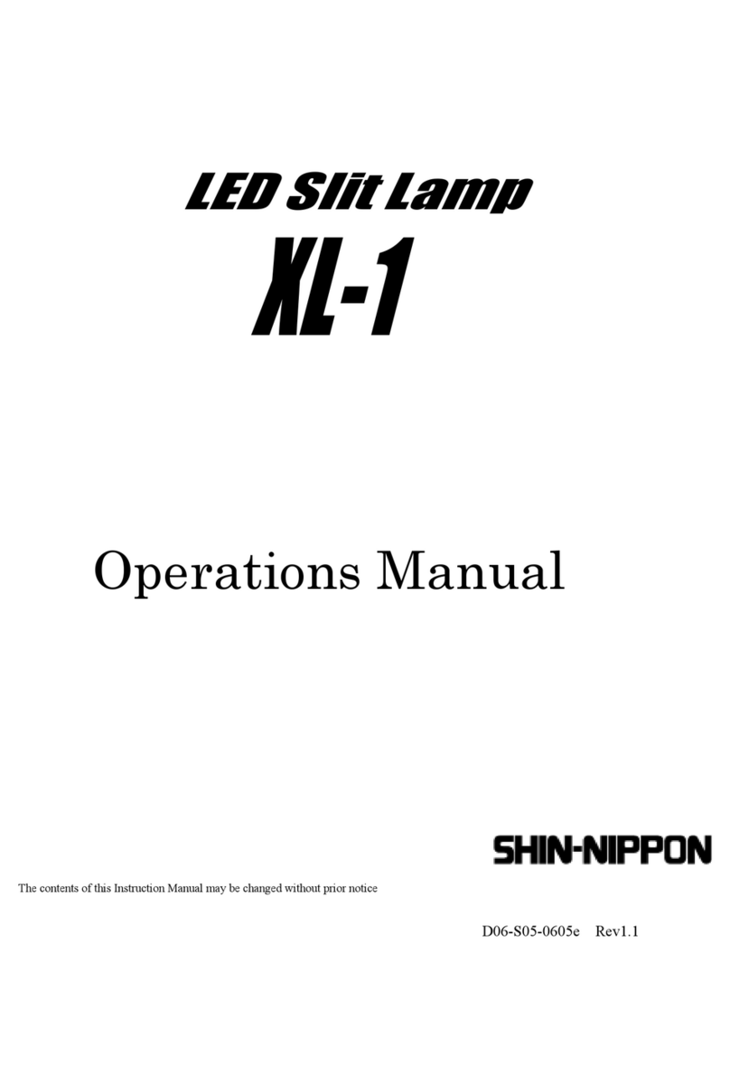 Shin-Nippon XL-1 Operation manual Shin-Nippon XL-1 Operation manual