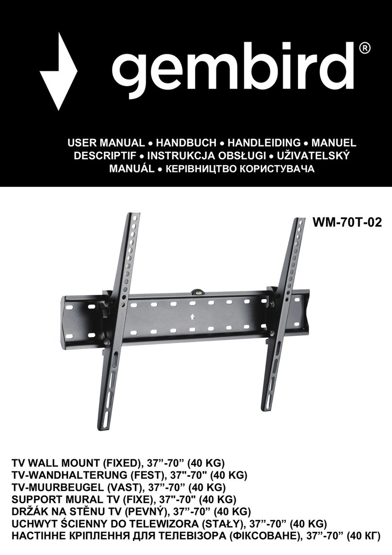 Gembird WM-70T-02 User manual