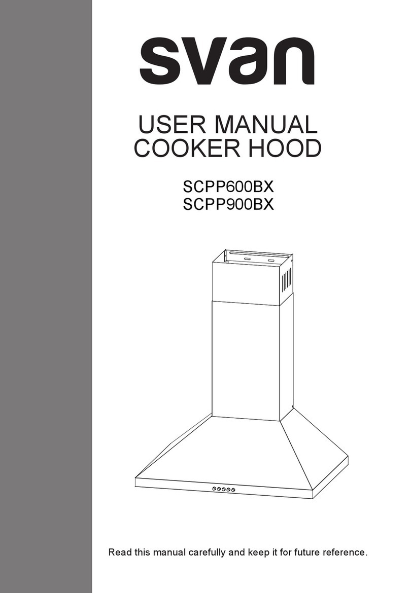 Svan SCPP600BX User manual