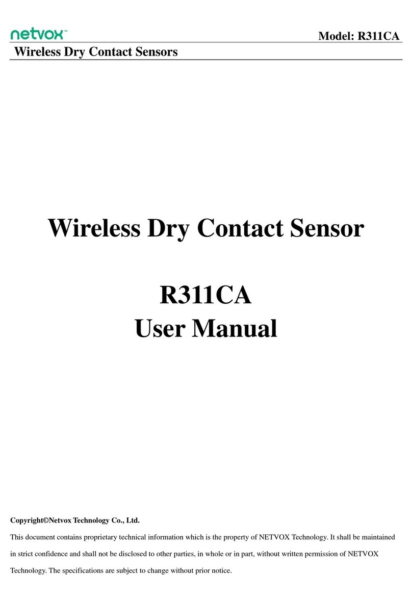 netvox R311CA user manual