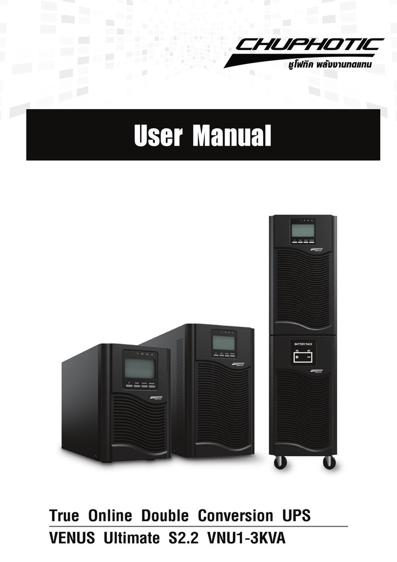 Chuphotic VENUS Ultimate S2.2 1KVA S User manual