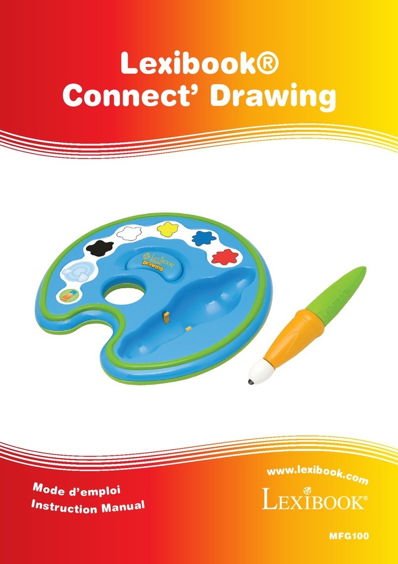 LEXIBOOK Connect' Drawing instruction manual