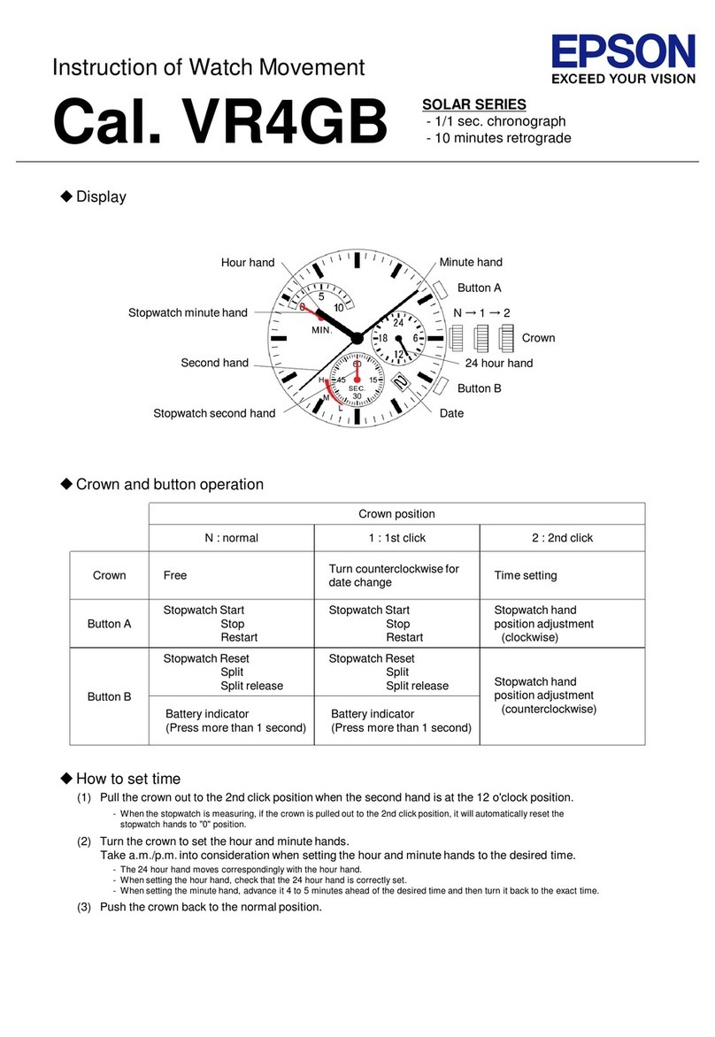 Epson Solar Series User manual