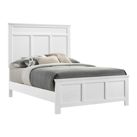New Classic Furniture ANDOVER B677B-515 Assembly instructions