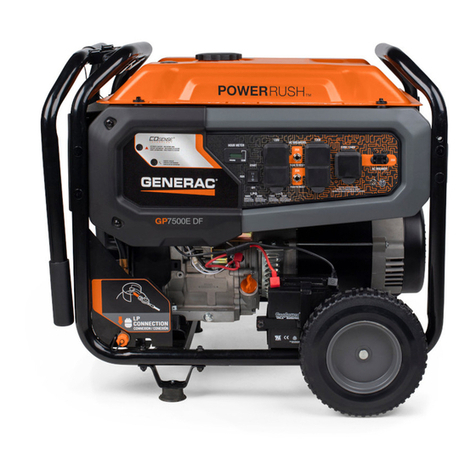 Generac Power Systems GP Series User manual Generac Power Systems GP Series User manual