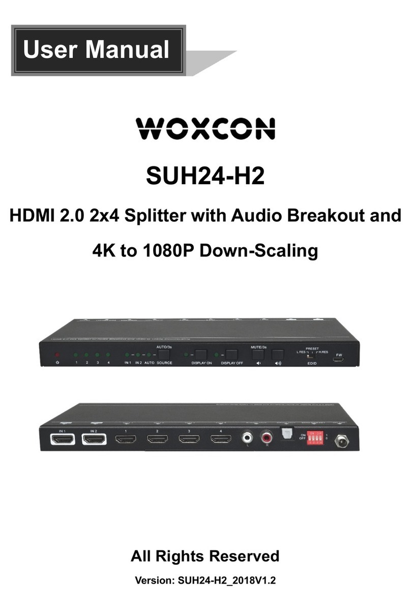 Woxcon SUH24-H2 User manual