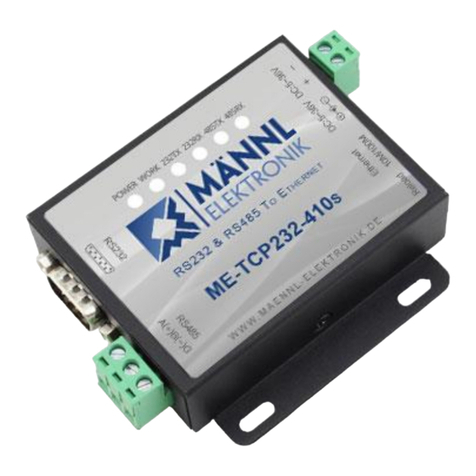 MANNL ELEKTRONIK Connect 410S manual MANNL ELEKTRONIK Connect 410S manual