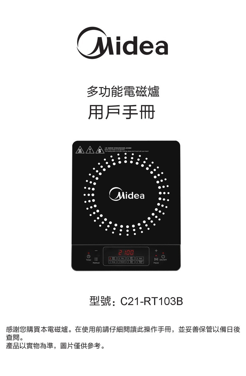 Midea C21-RT103B User manual Midea C21-RT103B User manual