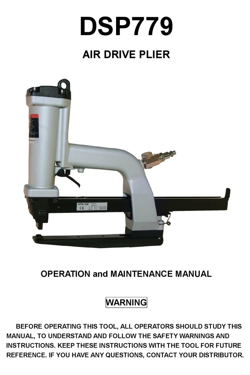 Spotnails DSP779 Operation and maintenance manual