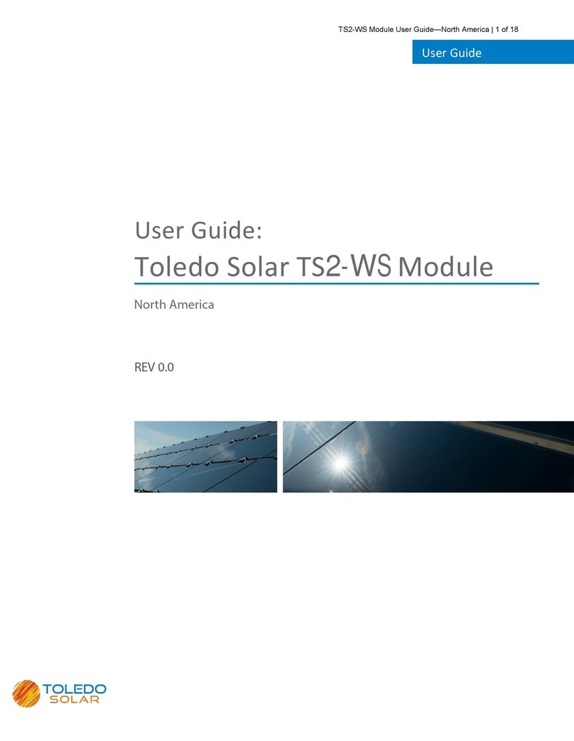 TOLEDO SOLAR TS2-WS user guide