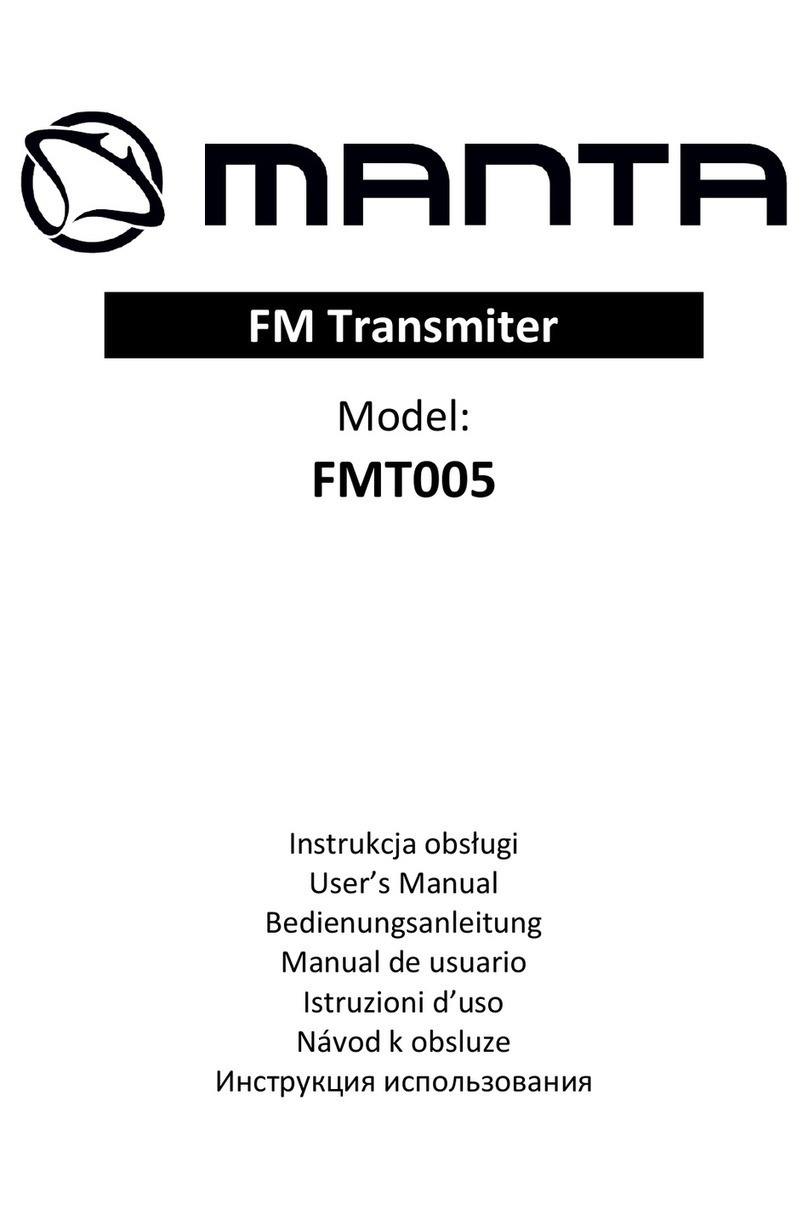 Manta FMT005 User manual