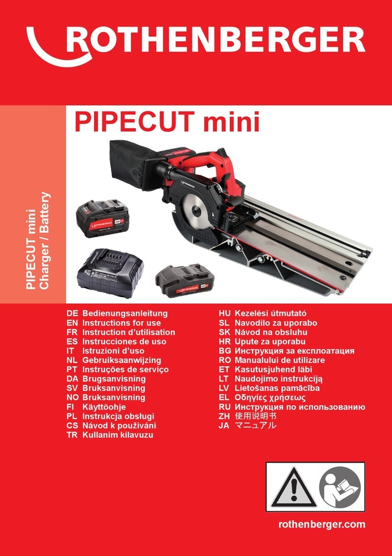 Rothenberger RO BP18/2 Instructions for use
