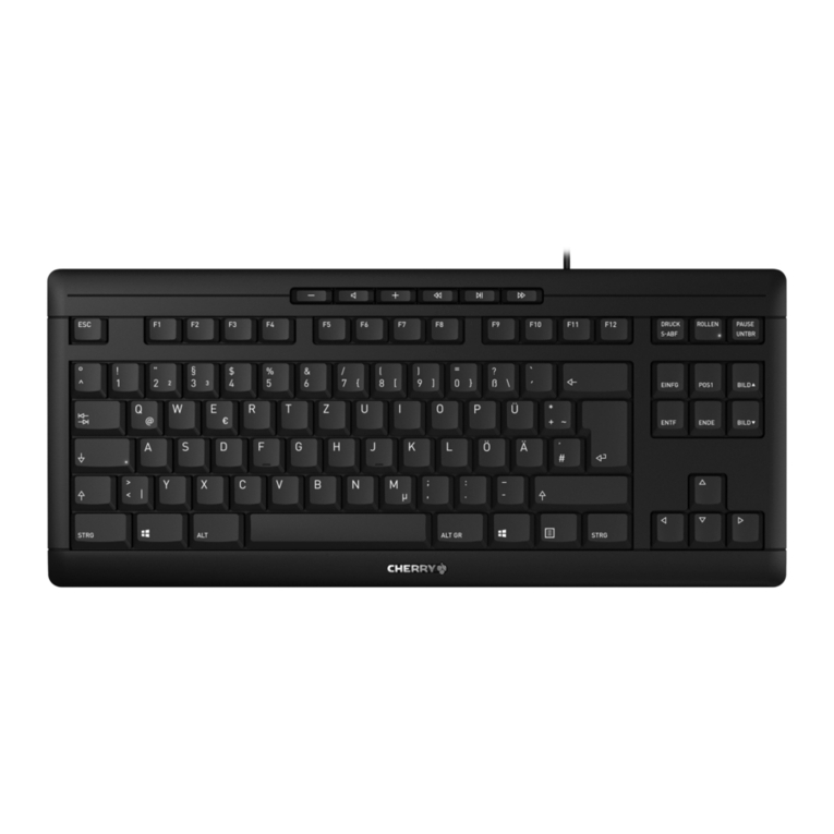 Cherry STREAM KEYBOARD TKL user manual