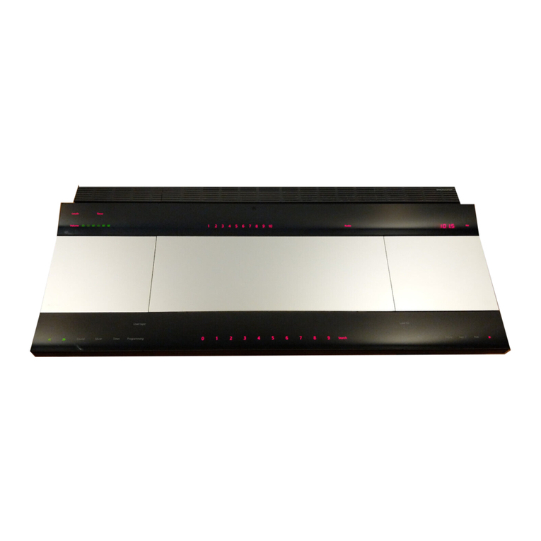 Bang & Olufsen Beocenter 9300 User manual