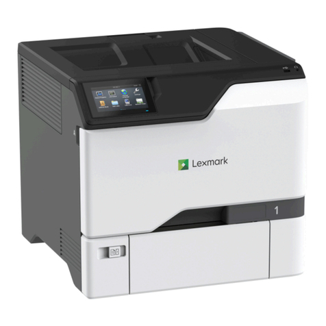 Lexmark CS737 User manual Lexmark CS737 User manual