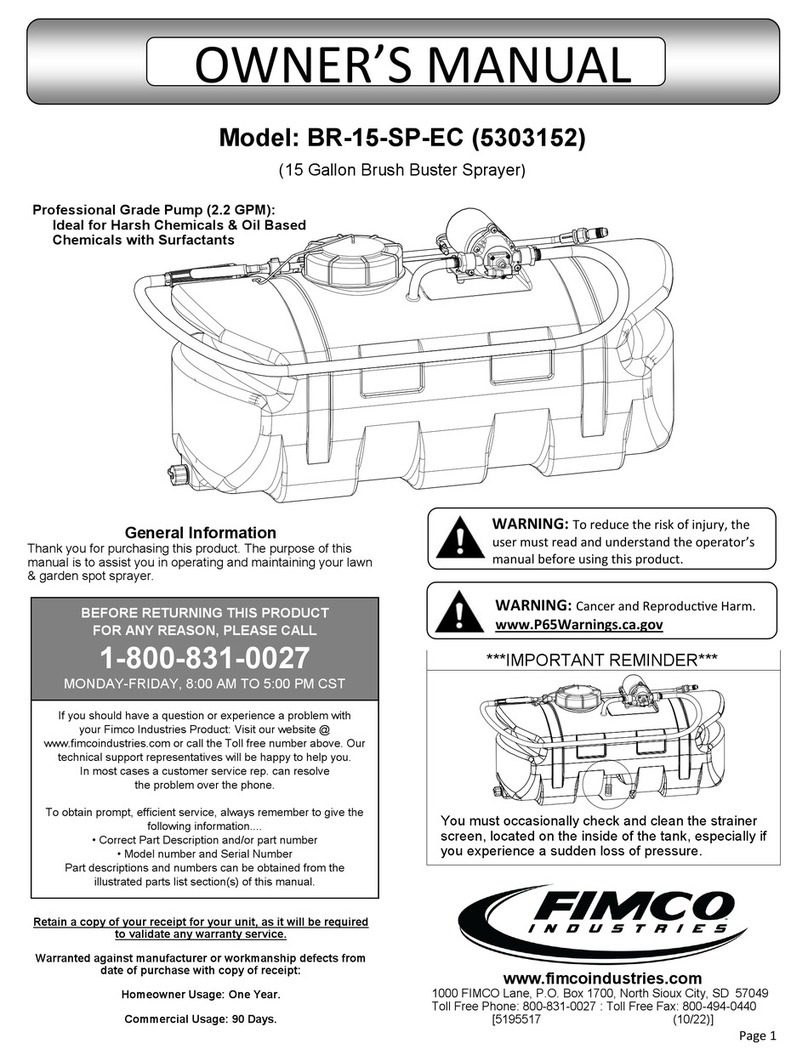 Fimco BR-15-SP-EC User manual Fimco BR-15-SP-EC User manual
