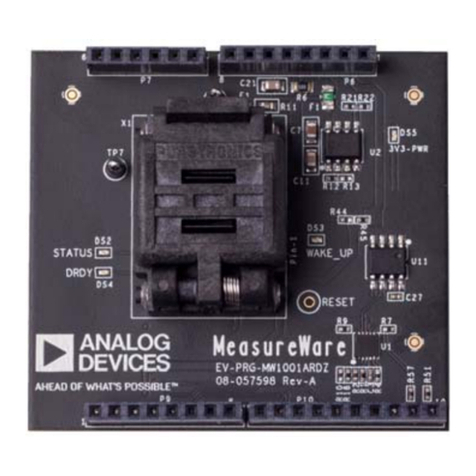 Analog Devices EV-PRG-MW1001ARDZ User manual