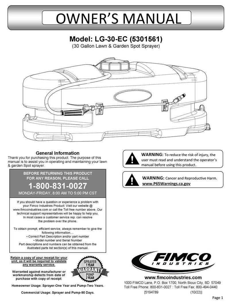 Fimco LG-30-EC User manual Fimco LG-30-EC User manual