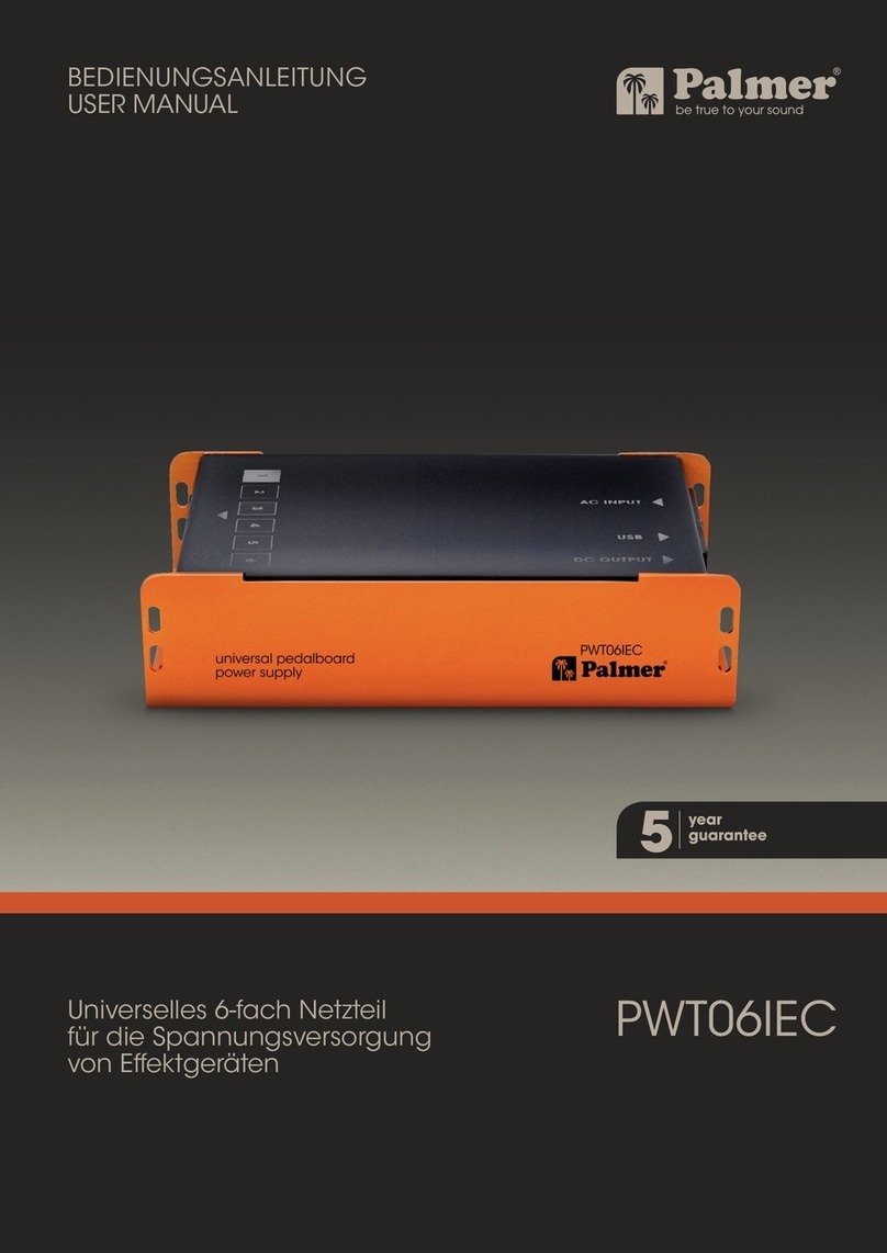 Palmer PWT06IEC user manual