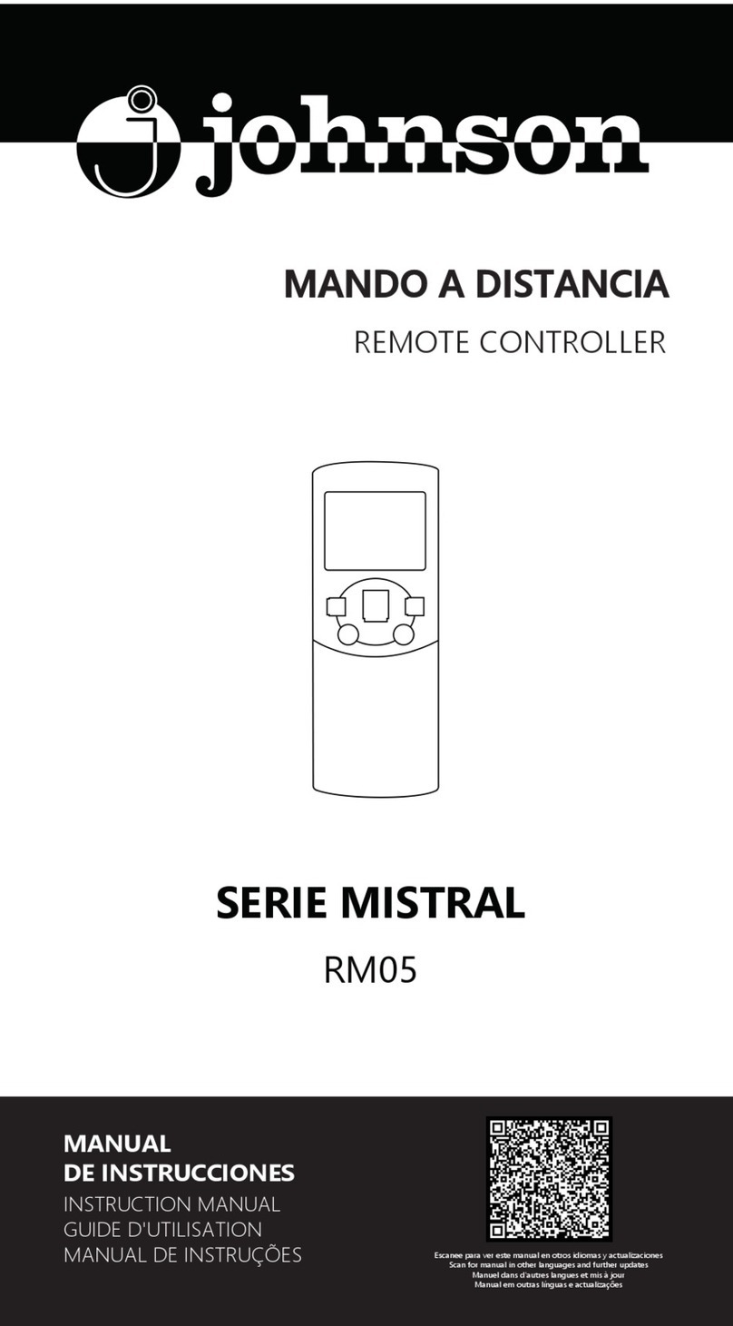Johnson MISTRAL Series instruction manual