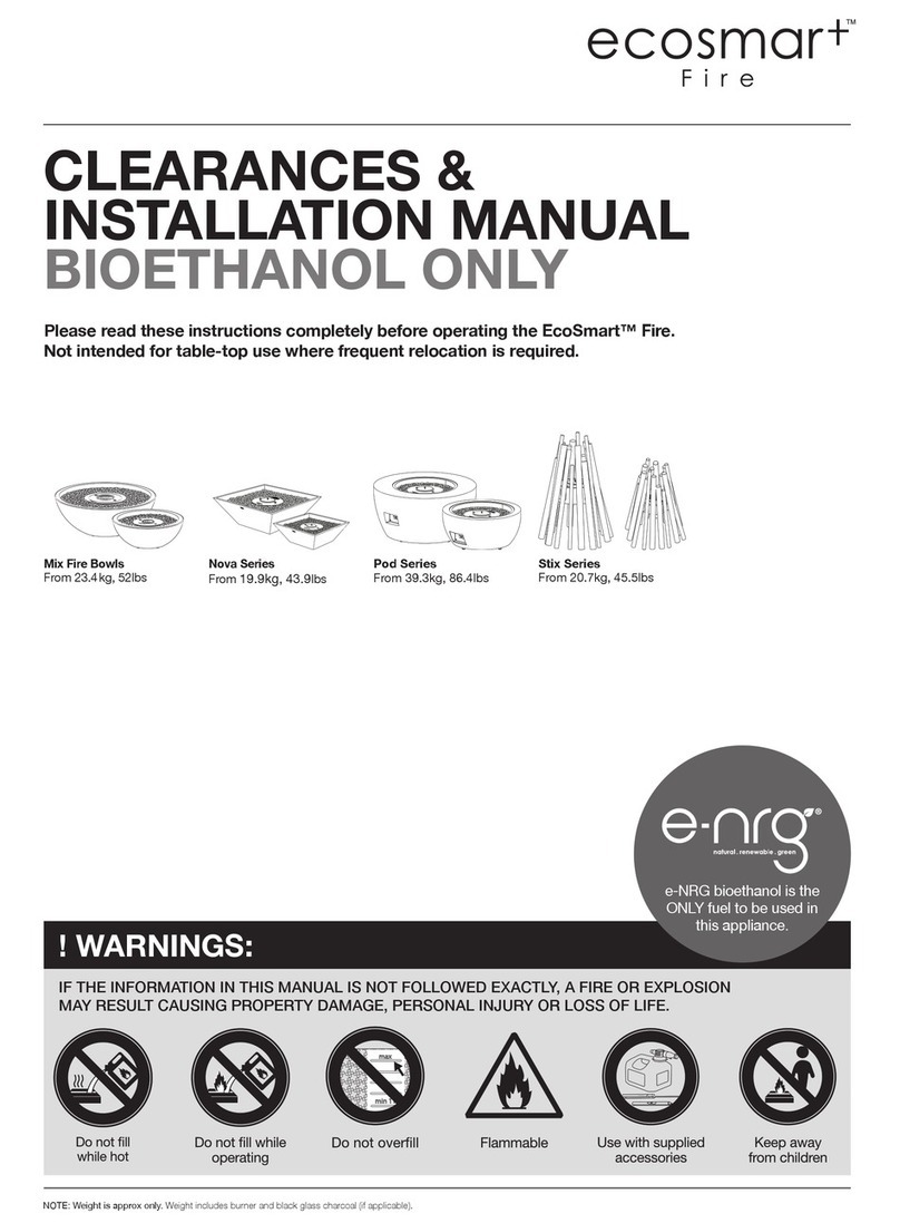 MAD EcoSmart Fire installation manual