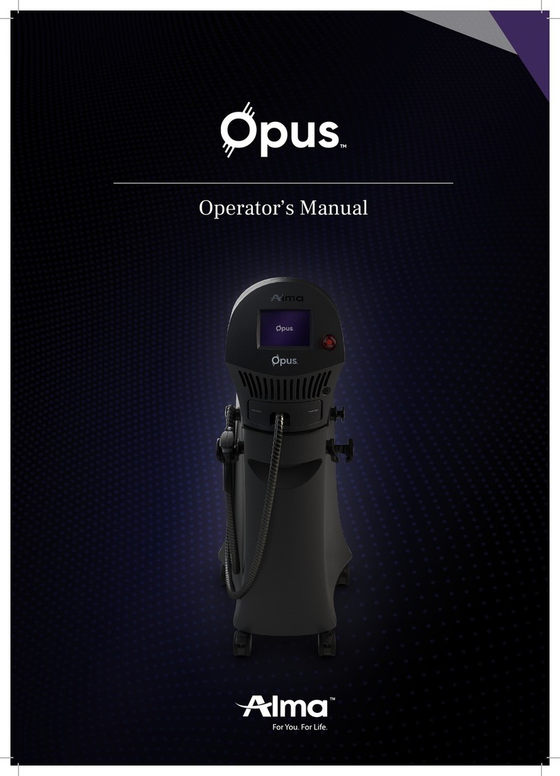 Almaco Opus Operator's manual